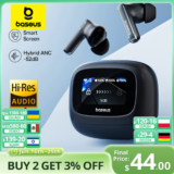 אוזניות אלחוטיות עם ביטול רעשים אקטיבי